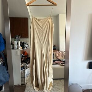 Jacquemus Nahil Draped Maxi Dress